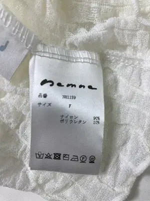 nemne/ネンネ/Tシャツ/カットソー/トップス/ホワイト/F