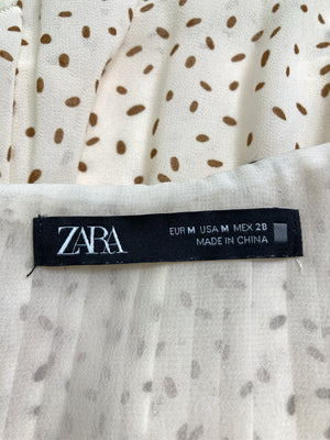ZARA/ザラ/ワンピース/ワンピース/ドレス/ホワイト/M