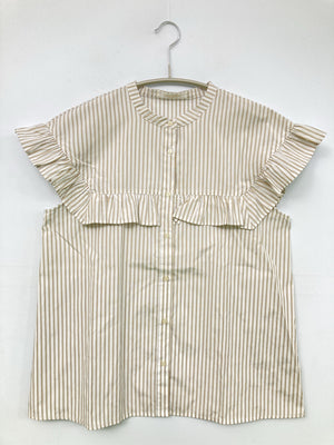 chocol raffine/ショコラフィネ/シャツ/ブラウス/トップス/ブラウン/F