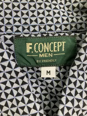 F.CONCEPT/シャツ/ブラウス/トップス/ブラック/M