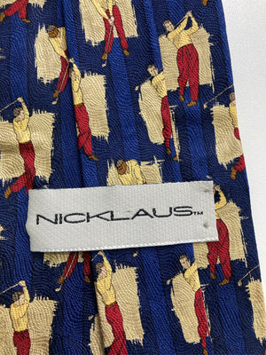 NICKLAUS/ネクタイ/ファッション雑貨/ネイビー