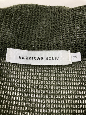 AMERICAN HOLIC/アメリカンホリック/シャツ/ブラウス/トップス/カーキ/M