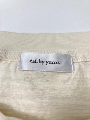 tal.by yumi/タルバイユミ/Tシャツ/カットソー/トップス/アイボリー/L