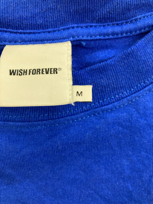 WISH FOREVER/ウィッシュフォーエバー/Tシャツ/カットソー/トップス/ブルー/M