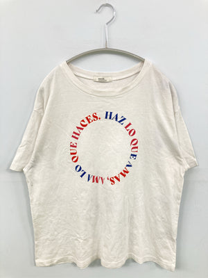 earth music&ecology/アースミュージックアンドエコロジー/Tシャツ/カットソー/トップス/ホワイト/F