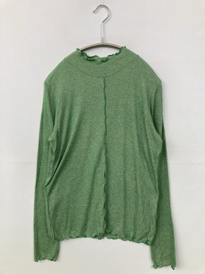 YE Li BARE/イエリベア/Tシャツ/カットソー/トップス/グリーン/F