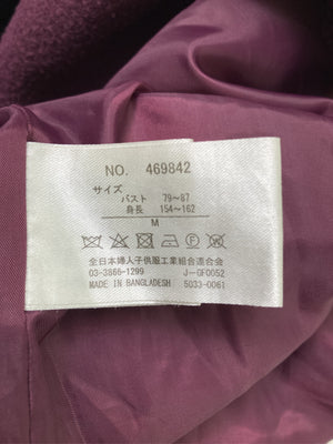 チェスターコート/ジャケット/アウター/レッド/M