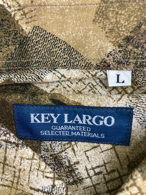 KEY LARGO/シャツ/ブラウス/トップス/ブラウン/L