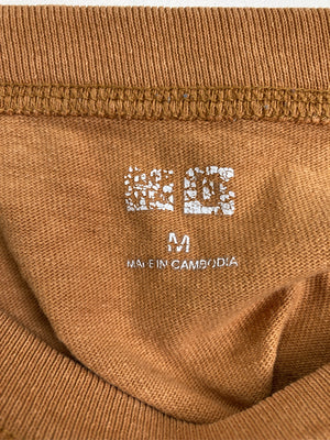 UNIQLO/ユニクロ/Tシャツ/カットソー/トップス/ブラウン/M