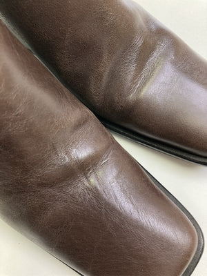 UNTISHOLD/ブーツ/シューズ/ブラウン/36