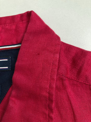 TOMMY HILFIGER/トミーヒルフィガー/シャツ/ブラウス/トップス/レッド/L