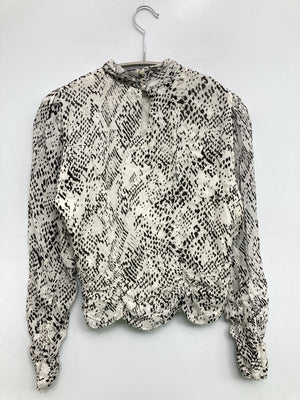 ZARA/ザラ/シャツ/ブラウス/トップス/ホワイト/EUR L/USA L/MEX 30
