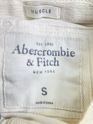 Abercrombie&Fitch/アバクロンビーアンドフィッチ/ポロシャツ/トップス/ホワイト/S