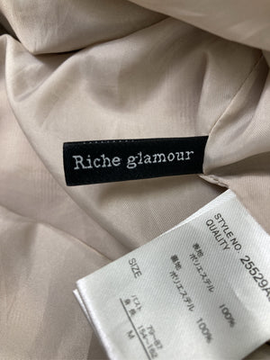 Riche glamour/リシェグラマー/Tシャツ/カットソー/トップス/ベージュ/M