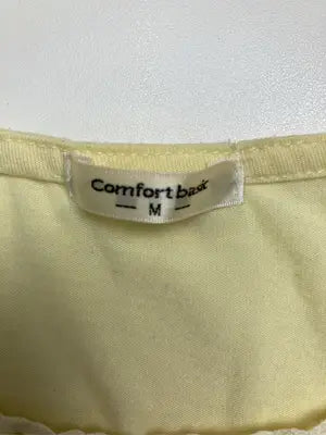 Comfort basic/コンフォートベーシック/タンクトップ/トップス/イエロー/M