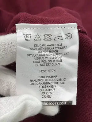 LYLE&SCOTT/ライルアンドスコット/ニット/セーター/トップス/レッド/XS