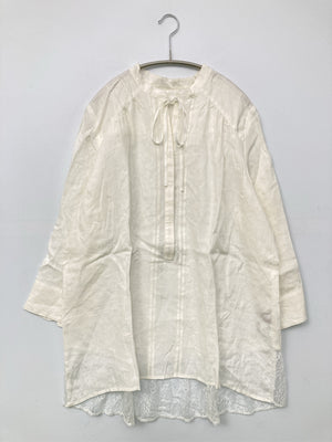 BAIRD McNUTT/シャツ/ブラウス/トップス/ホワイト/3L