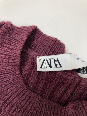 ZARA/ザラ/ニット/セーター/トップス/レッド/EUR L/USA L/MEX 30