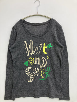 Tシャツ/カットソー/トップス/グレー/M