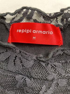 REPIPI ARMARIO/レピピアルマリオ/Tシャツ/カットソー/トップス/ブラック/M