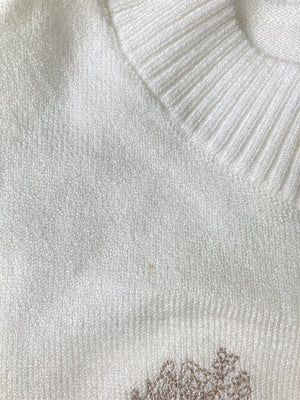 ニット/セーター/トップス/ホワイト