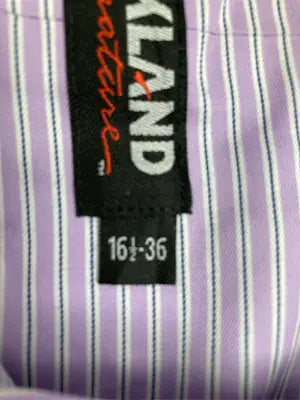 KIRKLAND Signature/カークランドシグネチャー/シャツ/ブラウス/トップス/パープル/16 1/2-36