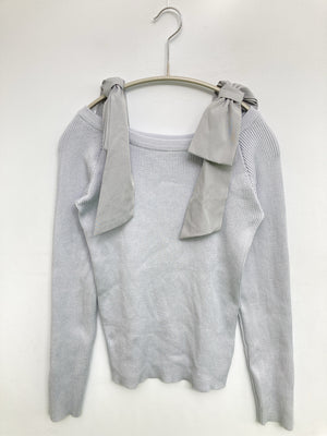 Swing by/Tシャツ/カットソー/トップス/グレー/F