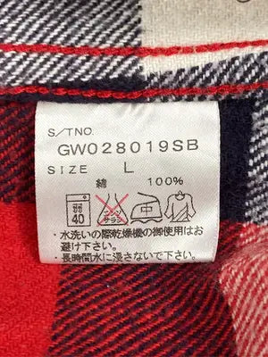 GLOBAL WORK/グローバルワーク/シャツ/ブラウス/トップス/レッド/L