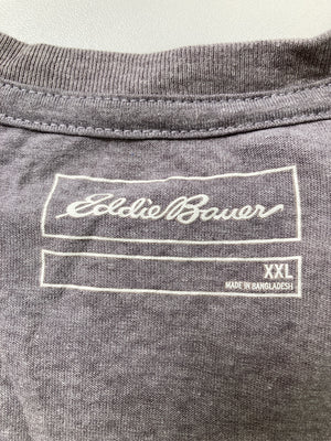 Eddie Bauer/エディーバウアー/Tシャツ/カットソー/トップス/グレー/XXL