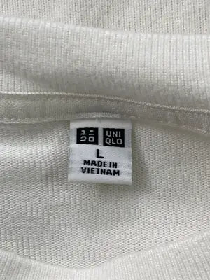 UNIQLO/ユニクロ/スウェット/トップス/ホワイト/L