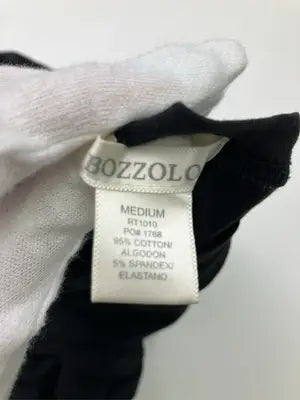 BOZZOLO/Tシャツ/カットソー/トップス/ブラック/MEDIUM