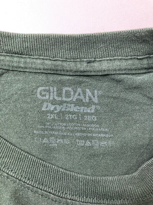GILDAN/ギルダン/Tシャツ/カットソー/トップス/グリーン/2XL