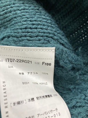 ITEMS/アイテムズ/ニット/セーター/トップス/グリーン/Free