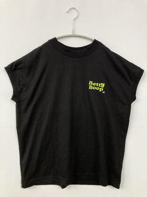 Betty・Boop/ベティブープ/Tシャツ/カットソー/トップス/ブラック/M