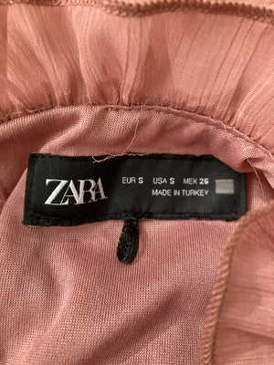 ZARA/ザラ/シャツ/ブラウス/トップス/オレンジ/S