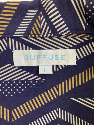 suffuse/シャツ/ブラウス/トップス/パープル/L