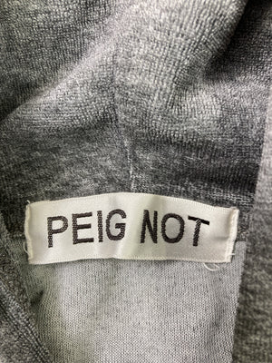 PEIG NOT/パーカー/トップス/グレー/LL