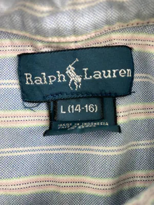 Ralph Lauren/ラルフローレン/シャツ/ブラウス/トップス/ブルー/L