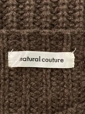 natural couture/ナチュラルクチュール/ニット/セーター/トップス/ブラウン