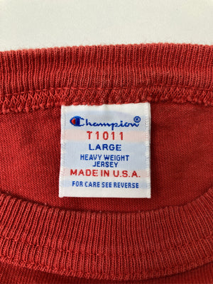 Champion/チャンピオン/Tシャツ/カットソー/トップス/レッド/L