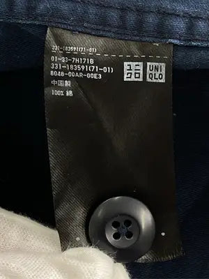 UNIQLO/ユニクロ/シャツ/ブラウス/トップス/ネイビー/M