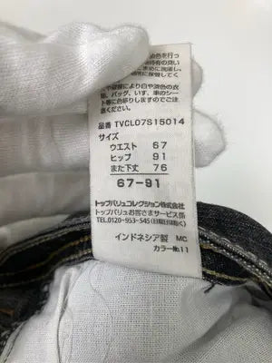 デニムパンツ/パンツ/ブラック/67-91