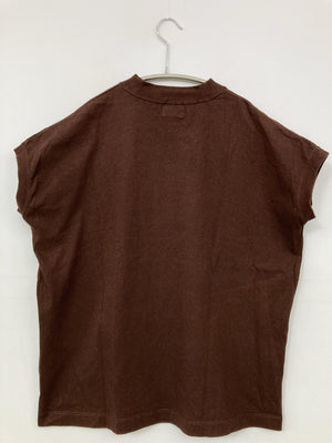 coen/コーエン/Tシャツ/カットソー/トップス/ブラウン/free