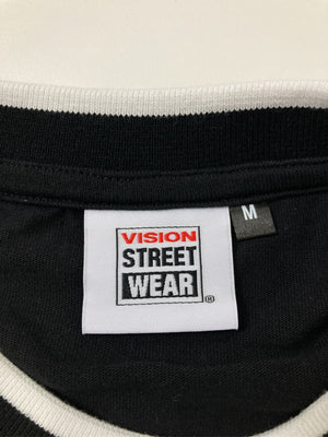 VISION STREET WEAR/ヴィジョンストリートウェア/Tシャツ/カットソー/トップス/ブラック/M