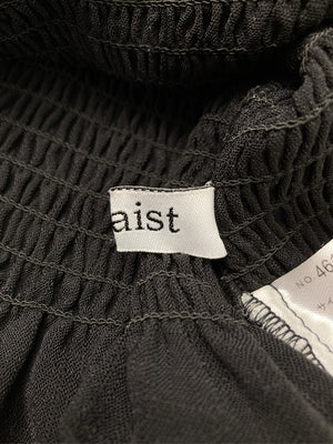 aquaist/アクアイスト/Tシャツ/カットソー/トップス/ブラック/L