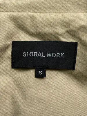 GLOBAL WORK/グローバルワーク/ステンカラーコート/ジャケット/アウター/ベージュ/S