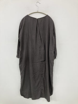 無印良品/ムジルシリョウヒン/ワンピース/ワンピース/ドレス/グレー/M-L