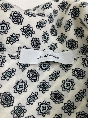 JEANASIS/ジーナシス/シャツ/ブラウス/トップス/ホワイト/F