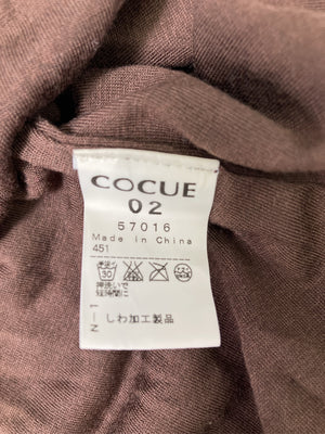 cocue/コキュ/ワンピース/ワンピース/ドレス/ブラウン/02