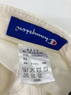 Champion/チャンピオン/キャップ/帽子/ホワイト/57-60cm
